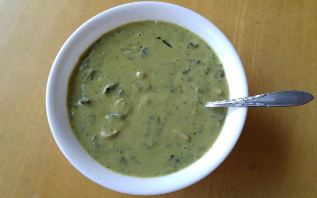 Lisa’s Cream of Broccoli Soup (GF, DF)
