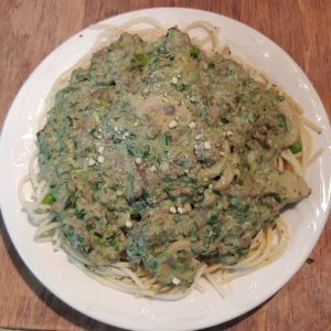 Green Spaghetti